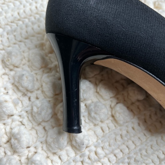 ETIENNE AIGNER Vintage Women’s Dreamer Heel Pumps Black Leather 7 - Picture 6 of 13